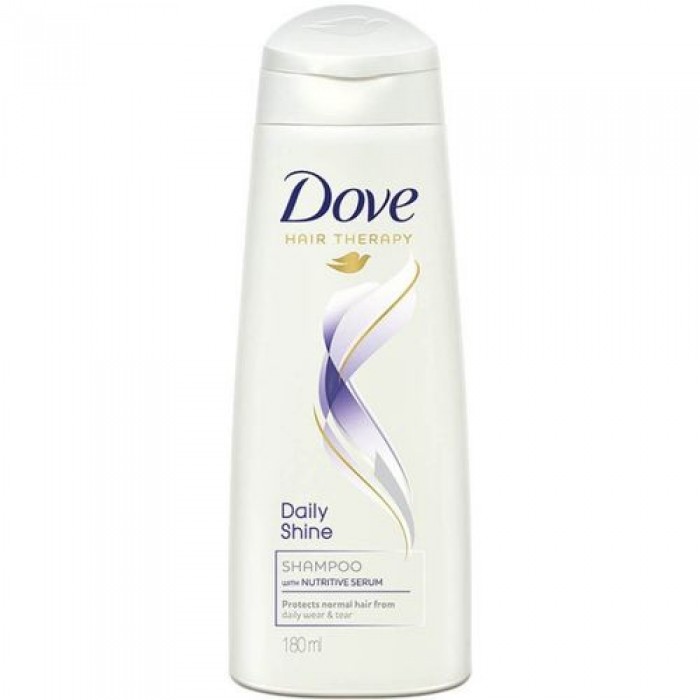 DOVE DAILY SHINE SHAMPOO 180 ML DOVE DAILY SHINE SHAMPOO 180 ML
