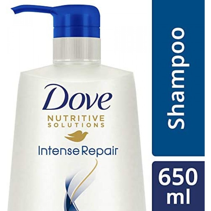 DOVE INTENSE REPAIR SHAMPOO 650 ML DOVE INTENSE REPAIR SHAMPOO 650 ML
