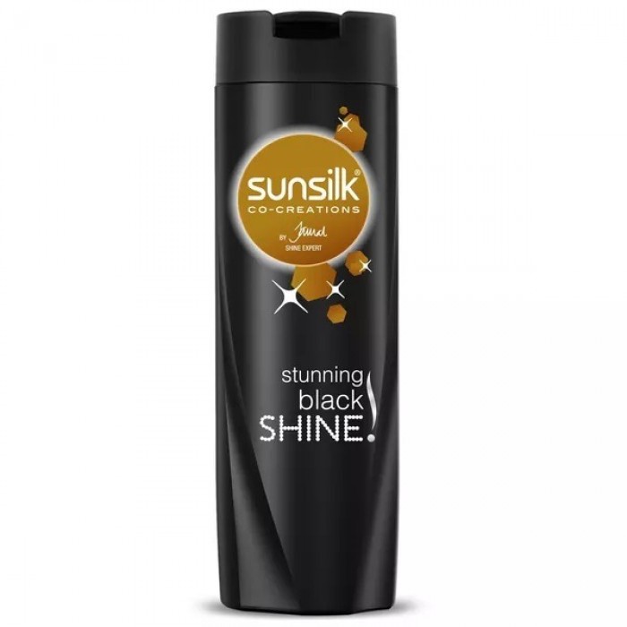 SUNSILK STUNNING BLACK SHINE SHAMPOO 180 ML