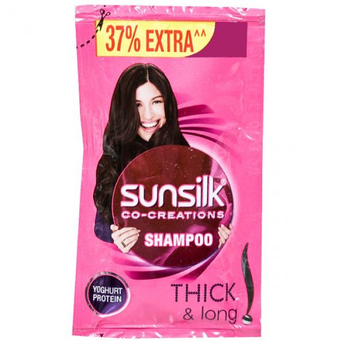 SUNSILK THICK & LONG SHAMPOO (37% EXTRA) -4 ML
